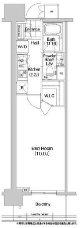 コンフォリア秋葉原EASTの物件間取画像